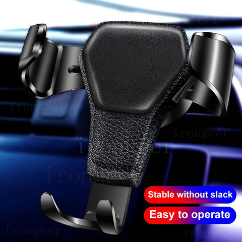 Mill Mount Air Vent Mobile Holder for Car Compatible with 4.7 to 6.7-inch Smartphones (Black)
