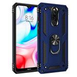 Redmi 8 Armor Ring Shock Proof Cover with Inbuilt Kickstand