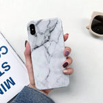 Marble Soft Silicone Back Cover Case For Samsung Galaxy Series