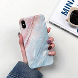 Marble Soft Silicone Back Cover Case For Samsung Galaxy Series
