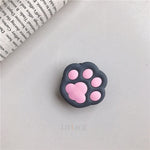 3D cartoon fold finger grip phone holder