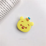 3D cartoon fold finger grip phone holder