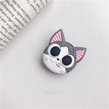 3D cartoon fold finger grip phone holder