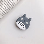 3D cartoon fold finger grip phone holder