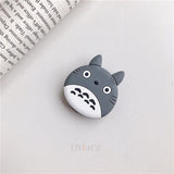 3D cartoon fold finger grip phone holder