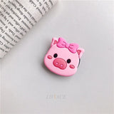 3D cartoon fold finger grip phone holder