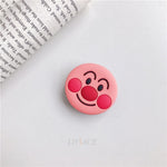 3D cartoon fold finger grip phone holder