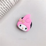 3D cartoon fold finger grip phone holder