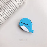 3D cartoon fold finger grip phone holder