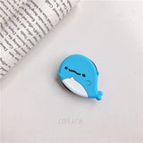 3D cartoon fold finger grip phone holder