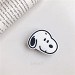 3D cartoon fold finger grip phone holder