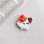 3D cartoon fold finger grip phone holder