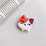 3D cartoon fold finger grip phone holder