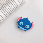 3D cartoon fold finger grip phone holder