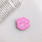 3D cartoon fold finger grip phone holder