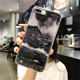 Lovable Phone Case For iPhone (Gold Foil Glitter Marble)