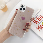 Lovable Phone Case For iPhone (Gold Foil Glitter Marble)