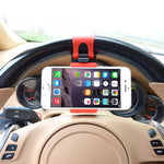 Car Steering Wheel Mobile Holder