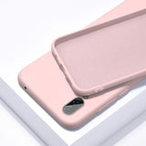 Soft Liquid Silicone Case For Samsung Galaxy Model Mobiles