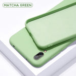 Soft Liquid Silicone Case For Samsung Galaxy Model Mobiles