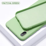 Soft Liquid Silicone Case For Samsung Galaxy Model Mobiles