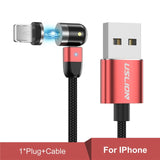 540 Degree Magnetic USB Cable Fast Charging