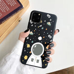 Love Couple Rose Soft Case For iPhone